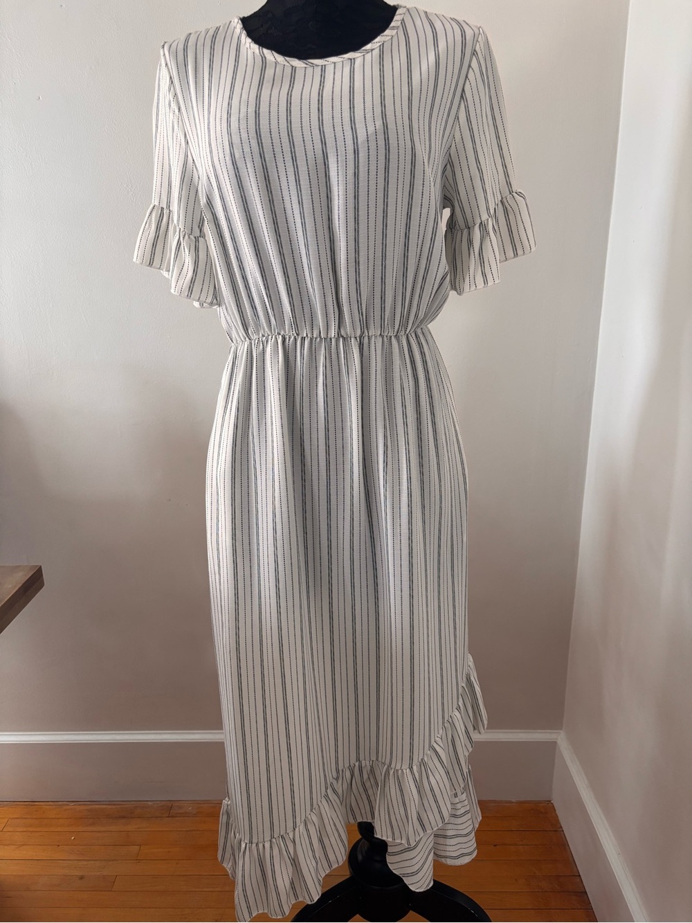 Lake Flower striped dress